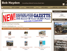 Tablet Screenshot of bobhayden.com